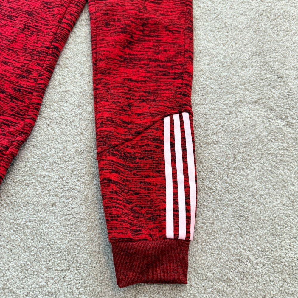 B Free Jogger Pants Kids 8/10 Red Space Dye Love Graphic Triple Stripe Sweatpant - Picture 5 of 5